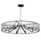 Maxim Lighting Odeon 10-Light Chandelier, Black 21869BCBK - alternate 1